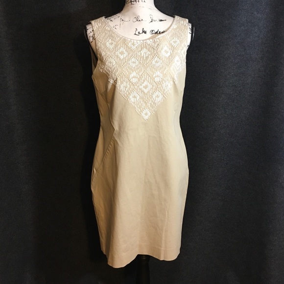 ANTONIO MELANI Dresses & Skirts - COPY - Antonio Melani Beaded Sheath Dress